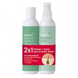 Cutania Glycozoo Pack (Champu+Spray) 355 ml