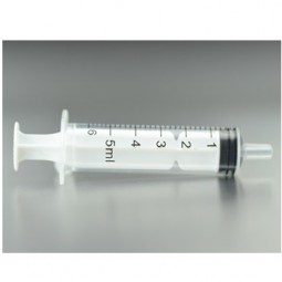 Jeringa (3 cuerpos) 5/6 ml (100ud)