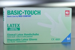 Guante de Examen Látex Sin Polvo Talla-M