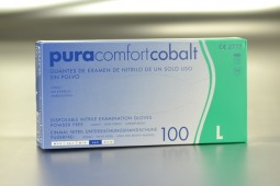 Guante De Nitrilo Sin Polvo Talla G