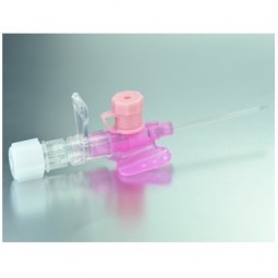 Cateter para vía VASOFIX 20 G con alas Rosa (1ud)