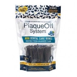 Plaque Off Dental Mini Bones Arandanos 340 gr