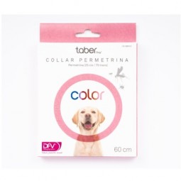 Taberdog Collar Permetrina Rosa 60 Cm