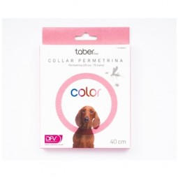 Taberdog Collar Permetrina Rosa 40 Cm