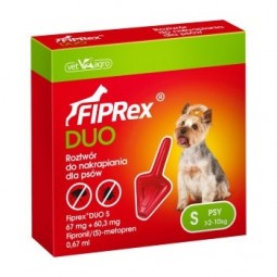 Fiprex Duo Perro 2-10 kg 1 Pipeta