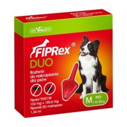 Fiprex Duo Perro 10-20 kg 1 Pipeta