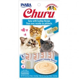 CHURU GATO ATUN CON VIEIRA 4 X 14 GR