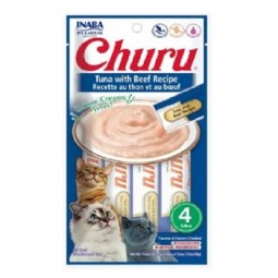 CHURU GATO ATUN CON BUEY 4 X 14 GR