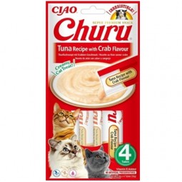 CHURU GATO ATUN CON CANGREJO 4 X 14 GR
