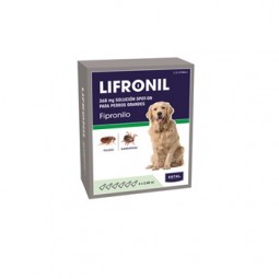 Lifronil 268 Mg Perros 20 a 40 Kg 6 Pipetas