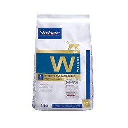 Cat W1 Weight Loss Diabetes HPM 1.5 Kg (Virbac)