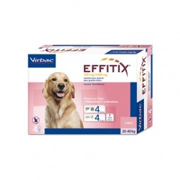 Effitix perros 20 a 40 kg pipetas