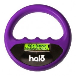 LECTOR MICROCHIP HALO SCANNER MORADO