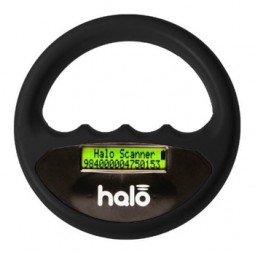 LECTOR MICROCHIP HALO SCANNER NEGRO