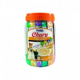 CHURU GATO VARIEDADES DE POLLO 50 X 14 GR