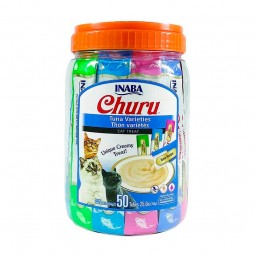 CHURU GATO VARIEDADES DE ATUN 50 X 14 GR