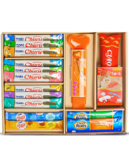 CHURU GIFT BOX CUCHARA JUGUETE (13 SNACKS)