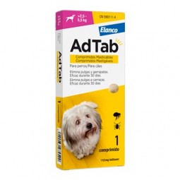 Adtab 112 MG Perros (2,5-5,5KG) Masticable