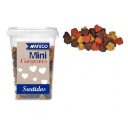 Chuche Mini Corazones Bote 200 gr Nayeco