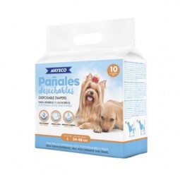 Pañal Perro Talla L 34-48cm 10UD Nayeco