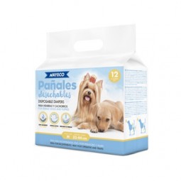 Pañal Perro Talla M 32-44cm 12UD Nayeco