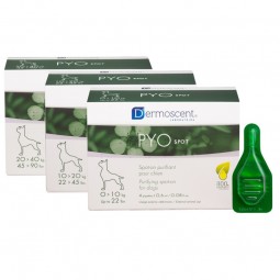 Dermoscent Pyospot Perros 10 - 20 kgs 4 pipetas