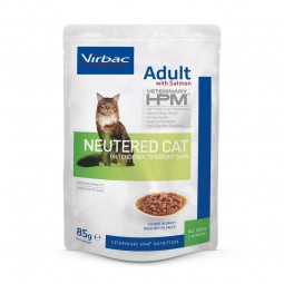 Adult Neutered Cat de salmon en salsa 12x85 gr
