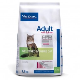 Adult Neutered Entired Cat Salmon 1.5 Kg HPM (Virbac)