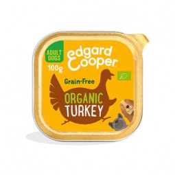 Edgard Cooper Canine Adult Bio Organic Pavo (100 gr/lata)