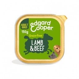 Edgard Cooper Canine Adult Cordero y Ternera (150 gr/lata)