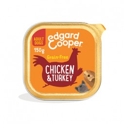 Edgard Cooper Canine Adult Pollo y Pavo (150 gr/lata)