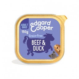 Edgard Cooper Canine Adult Ternera y Pato (150 gr/lata)