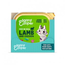 Edgard Cooper Feline Adult Pate Cordero y Pollo (85g/tarrina)