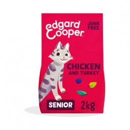 Edgard Cooper Feline Senior Pollo y Pavo (Pienso)