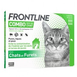 Frontline Combo para gatos 6 pipetas