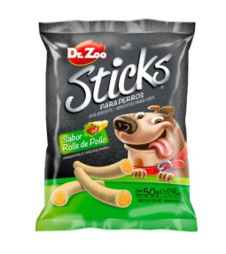 Dr. Zoo Sticks Roll Pollo 50 gr