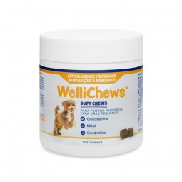 Wellichews Articulaciones Perro Pequeño 120 ud.
