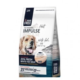 Natural Impulse Dog Adult Pescado Blanco GRAIN FREE 10 KG