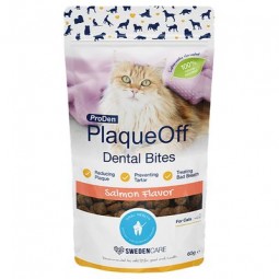 Plaque off dental croqueta gato salmon 60gr