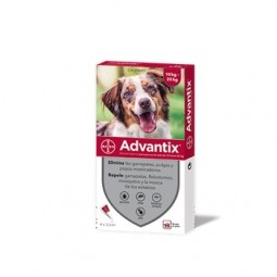 Advantix para perros 10 a 25 kg 1 pipeta