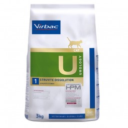 Cat U1 Urology Struvite Dissolution HPM 3 Kg (Virbac)