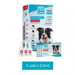 Pipetas Antiparasitarias 10-25KG Men For San