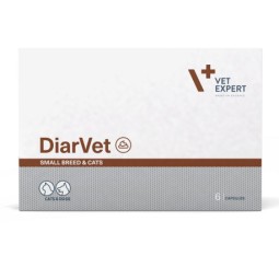 Diarvet Small Breed and Cats 6 cap Toff (Vet Expert)
