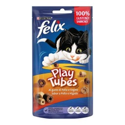 Felix Play Tubes Pollo e Hígado 50 gr - Naranja
