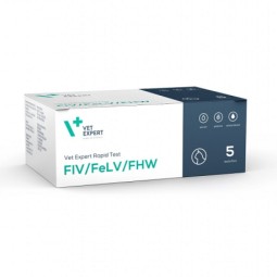 Rapid Triple FIV/FELV/FHW 5 Test (Vet Expert)