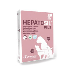 Hepatosil Plus Razas Medianas y Grandes 30 Comp.